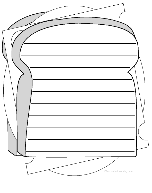 Sandwich Book Report Printable Template