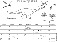 dinosaurs sample page