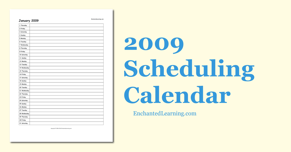 2009-scheduling-calendar-enchanted-learning