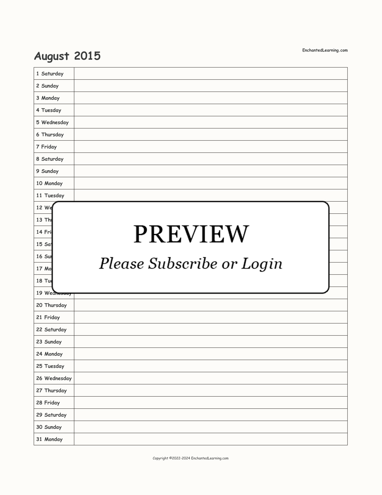 2015-2016 School-Year Scheduling Calendar interactive printout page 2