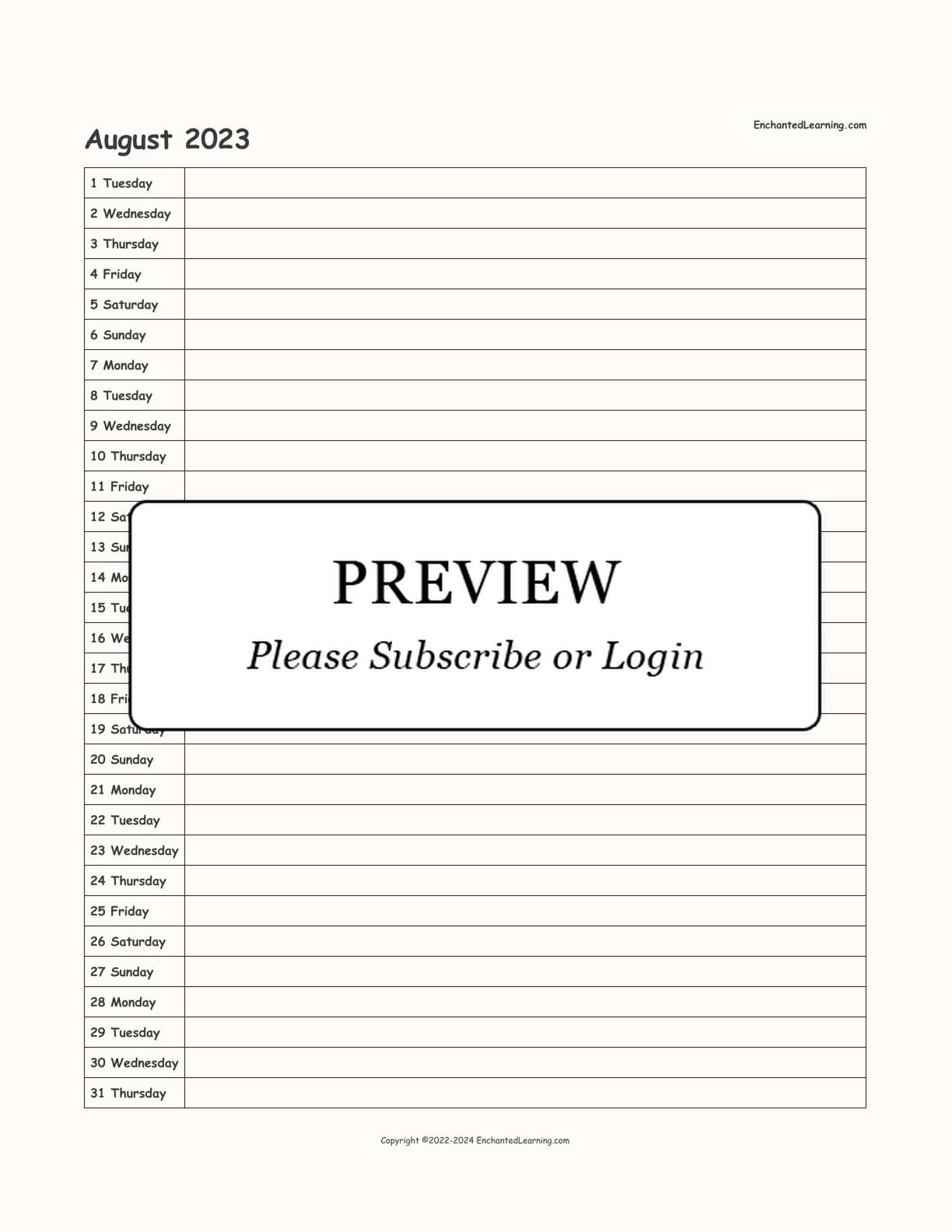 2023-2024 School-Year Scheduling Calendar interactive printout page 2