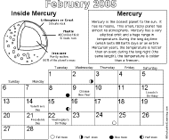 Solar System 2005 sample page