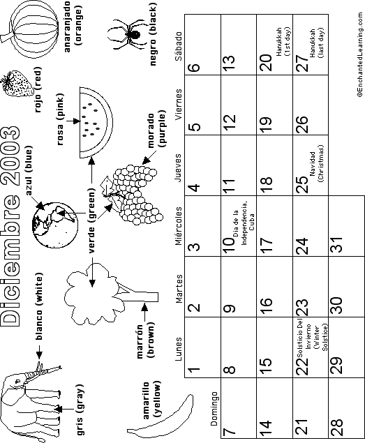 december-spanish-calendar-2003-enchantedlearning