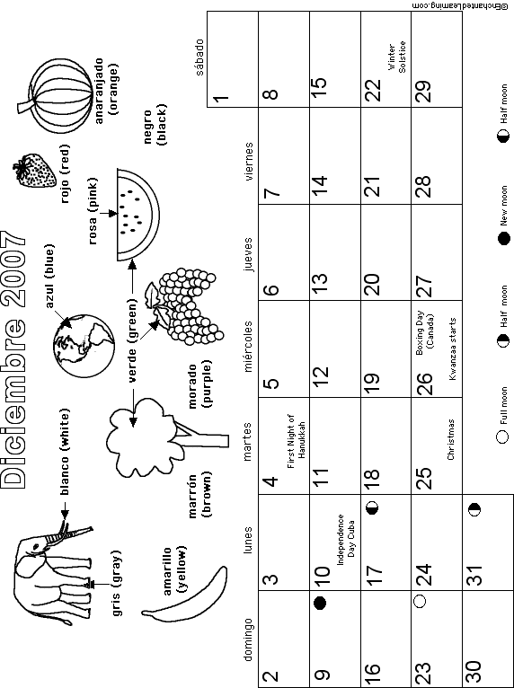 december-spanish-calendar-2007-enchantedlearning