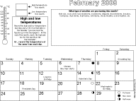 Weather 2013 sample page