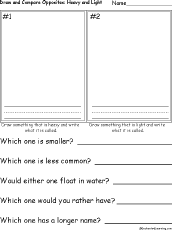 Draw and Compare