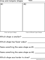 Search result: 'Shapes - Draw and Compare'