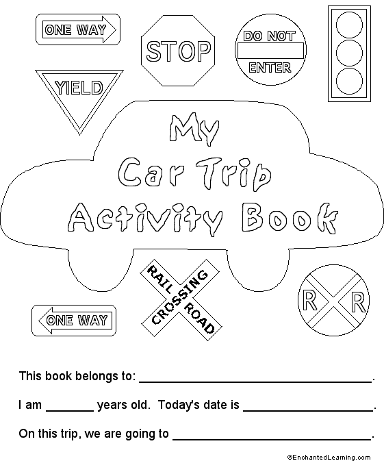Search result: 'Car Trip Activity Book (Cover)'