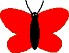 The butterfly with antennae.