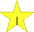 This shows the cut-out star ornament.