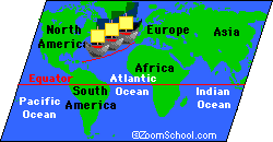 Glat Ambassade Refinement Columbus' Voyage: Map and Ships - Enchanted Learning Software