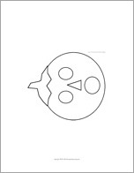 Search result: 'Hole Punch Jack O'Lantern Card Craft Template'