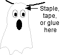 Attaching a string to the ghost.