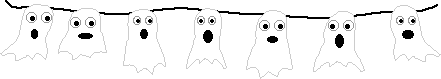 String of ghosts