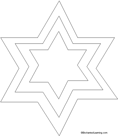 Search result: 'Star of David Template Printout'