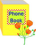Pressing the flowers under a phone book.