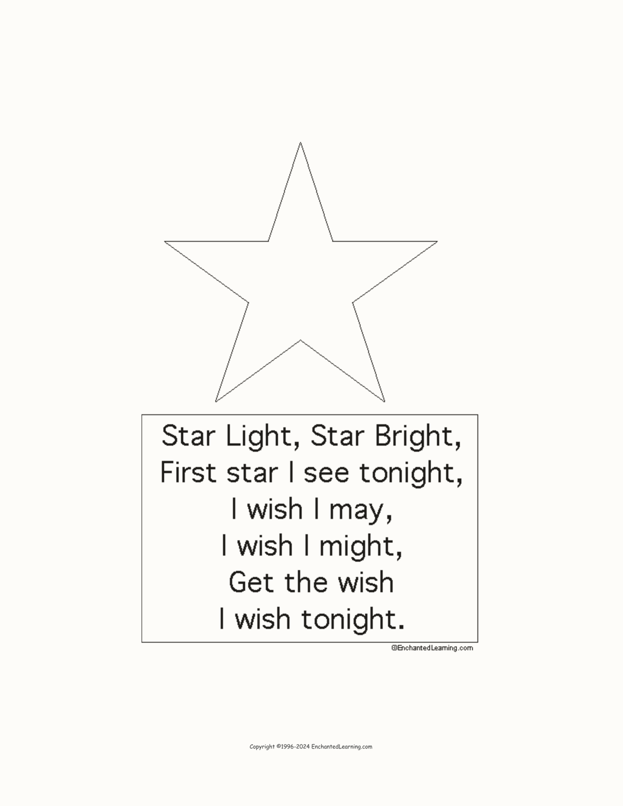 star-light-star-bright-template-enchanted-learning