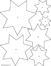 Star template