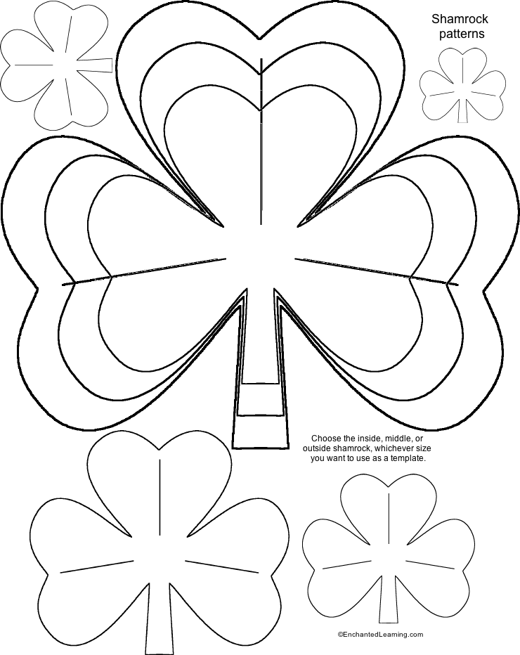 st-patrick-s-day-shamrock-templates-for-crafts-enchanted-learning