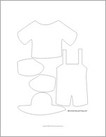 Search result: 'Scarecrow Clothes Template Printout'