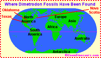 Dimetrodon map