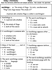 Search result: 'Vexillology Definition - Multiple choice comprehension quiz'