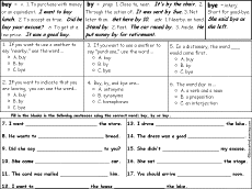 Search result: 'Buy/By/Bye Definitions - Comprehension quiz'