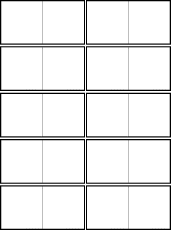 Search result: 'Blank Dominoes Template, A Printable Game: Cards #1'