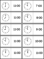 Clock Dominoes