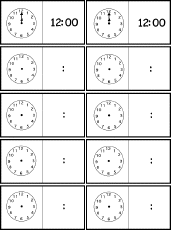 Clock Dominoes