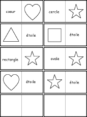 Search result: 'French Shape Dominoes, A Printable Game: Cards #3'