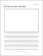 Search result: 'Draw and Write About A Silly Ghost'