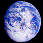 A photo of Earth