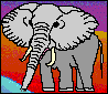 Search result: 'African Elephant Printout/Coloring'