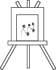 easel