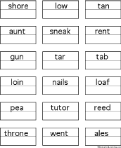 Search result: 'Writing Animal Anagrams Worksheet #1'