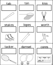 Search result: 'Writing Sports Anagrams with Pictures Worksheet'