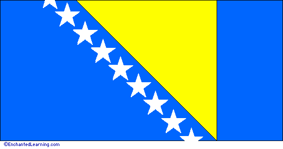 flag of Bosnia and Herzegovina