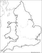 Search result: 'Outline Map: England'