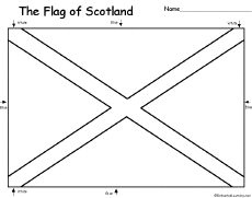 Search result: 'Flag of Scotland Printout'