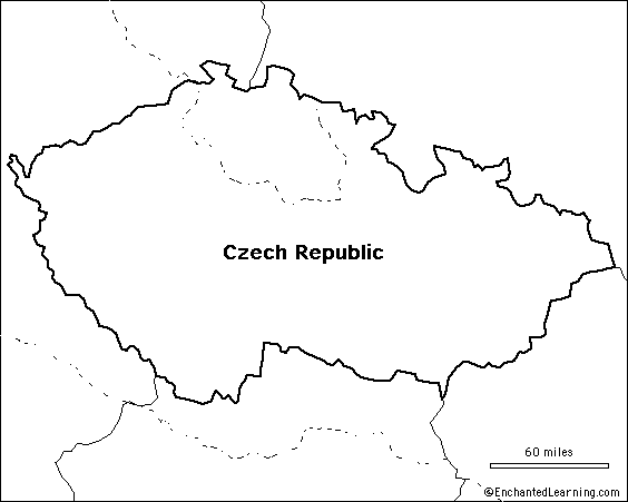 Search result: 'Outline Map Research Activity #1 - Czech Republic'