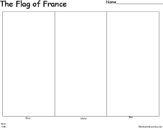 Search result: 'Flag of France Printout'