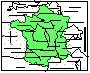French map to label