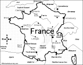 Search result: 'France: Map Quiz Worksheet'