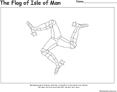 Isle of Man: Flag