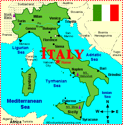 Label the Regions of Italy (Le Regioni Italiane)
