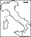 Search result: 'Outline Map Italy'