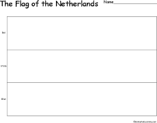 Search result: 'Flag of the Netherlands Printout'