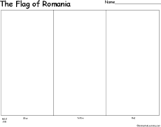 Search result: 'Flag of Romania Printout'