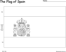 Flag of Spain - EnchantedLearning.com